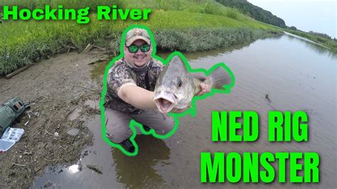 Hocking River ( 2 fish ohio trophies) ned rig and chatterbait